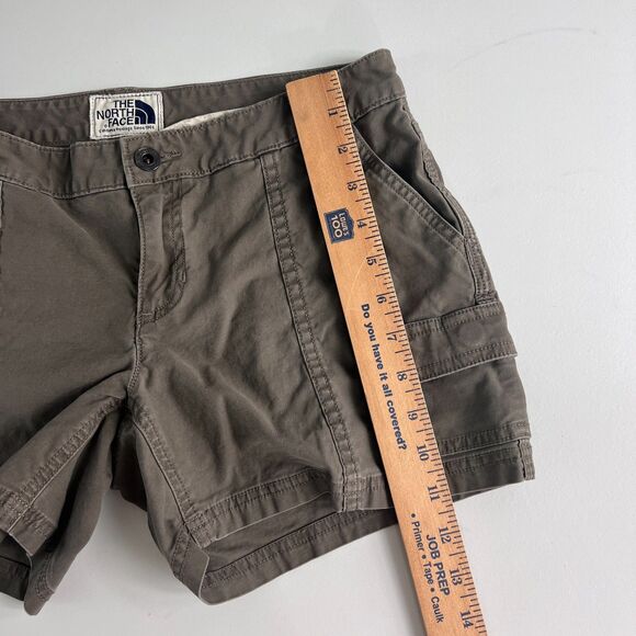 The North Face Women's Cargo Shorts Taupe Brown Size 6 Regular - Picture 10 of 11